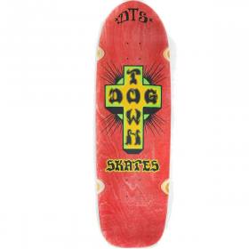 10x33.45 Dogtown Biggest Boy Pool Shaped Deck - Red Stain