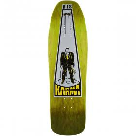 9.625x32.375 Dogtown Karma Tscocheff Puppet Re-Issue Deck - Olive Stain