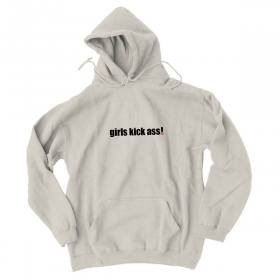 Foundation Girls Kick Ass Pullover Hoodie - Bone