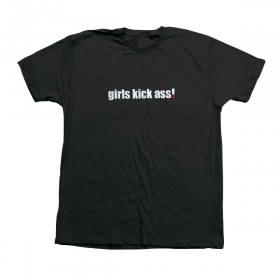 Foundation Girls Kick Ass T-Shirt - Black