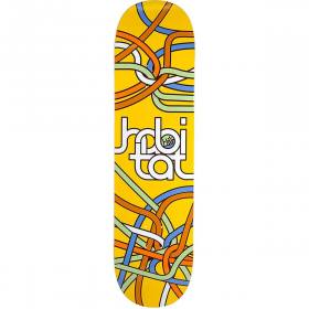 8.25x32.25 Habitat Circuitry Deck - Yellow