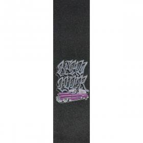 9x33 Hard Luck MFG Felix Graphic Griptape - Black