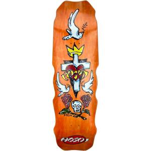 9.5x32.25 Hosoi Hammerhead Hybrid Shaped Deck - Orange Stain