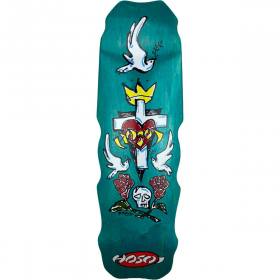 9.5x32.25 Hosoi Hammerhead Hybrid Shaped Deck - Turquoise Stain