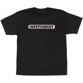 Independent Trucks Bar Logo Youth T-Shirt - Black