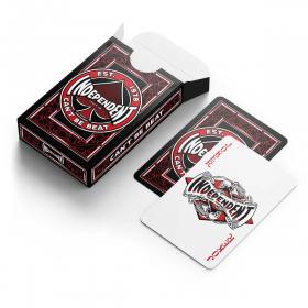 Independent Trucks Can't Be Beat Playing Cards - Black/Red
