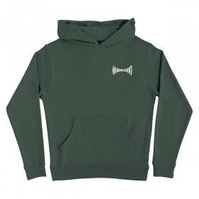 Independent Trucks Carved Span Midweight Youth Pullover Hoodie - Alpine Green