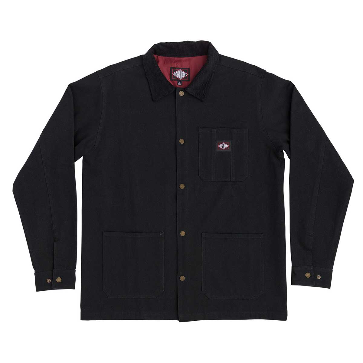 Independent Trucks Springer Chore Coat Jacket - Black | SoCal Skateshop