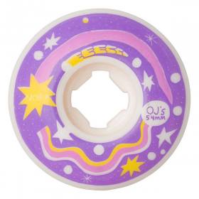 54mm 101a OJ Nora Vasconcellos Dreams Elite EZ Edge Wheels - White