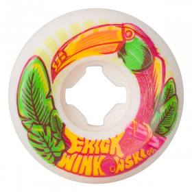 53mm 99a OJ Erick Winkowski Tropics Elite Mini Combo Wheels - White