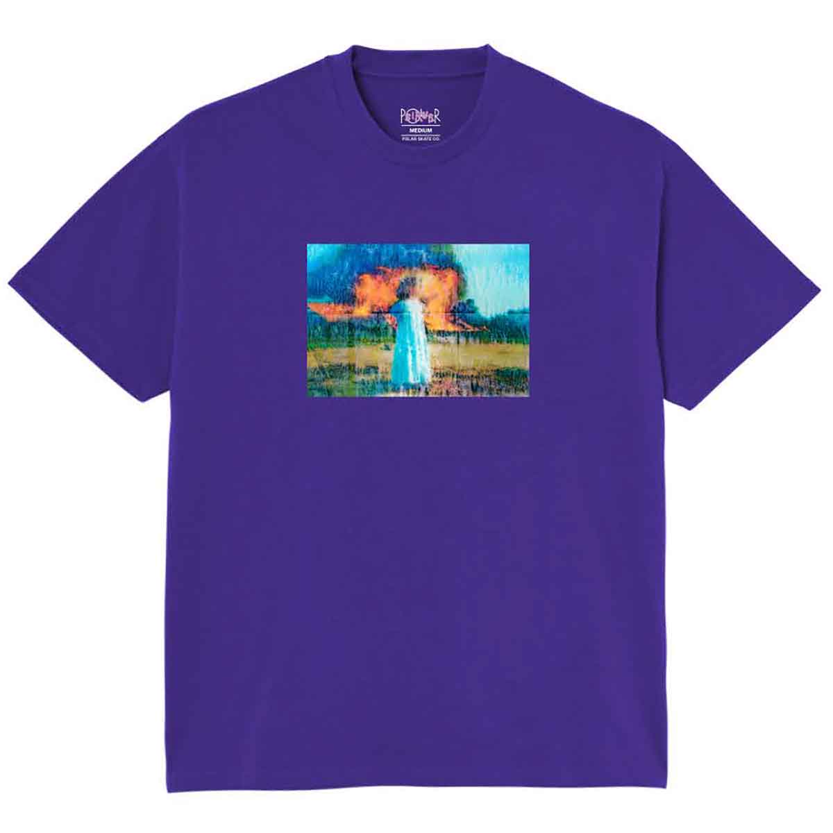 Polar Skate Co. Burning World T-Shirt - Purple