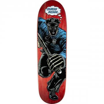 Powell Peralta Chris Senn Cop Re-Issue Skateboard Deck - 9.13x31