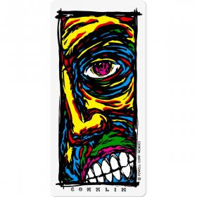 Powell Peralta Skateboards Lance Conklin Face Sticker