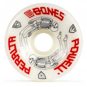 64mm 97a Powell Peralta G-Bones Re-Issue Wheels - White