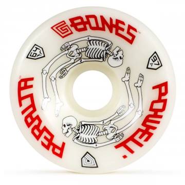Powell Peralta G-Bones Re-Issue Wheels - White 64mm 97a | SoCal