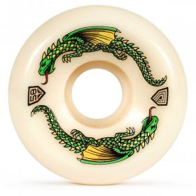 58mm x 33mm 93a Powell Peralta Dragon Formula Dragon Wheels - White