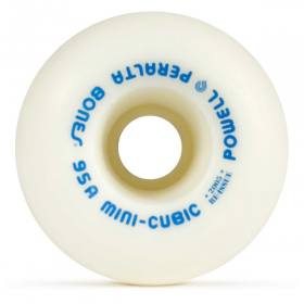 64mm 95a Powell Peralta Mini Cubic Re-Issue Wheels - White