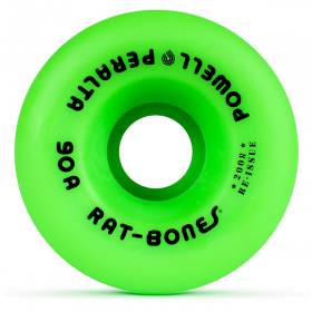 60mm 90a Powell Peralta Rat Bones Re-Issue Wheels - Green