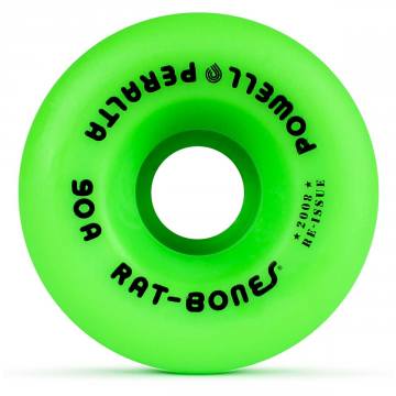 POWELL RAT BONES ホイール グリーン 60mm 90a Powell Peralta Rat Bones Re-Issue Wheels - Green 60mm 90a