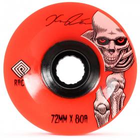 72mm 80a Powell Peralta Pro Reimer DH/Freeride Wheels - Red/Black