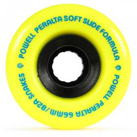 66mm 82a Powell Peralta Snakes Wheels - Yellow