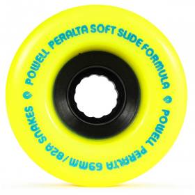69mm 82a Powell Peralta Snakes Wheels - Yellow
