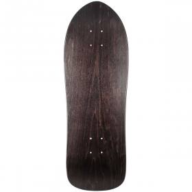 9.625x29.625 Prime Wood LA N-15 Blank MV Circus Shaped Deck - Black Stain