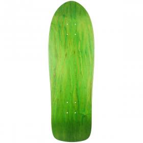 9.125x30.125 Prime Wood LA N-4 Blank JL Cat Mini Shaped Deck - Green Stain