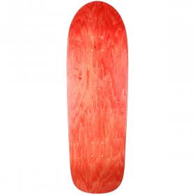 9.75x32.125 Prime Wood LA N24 Blank Shaped Deck - Red Stain