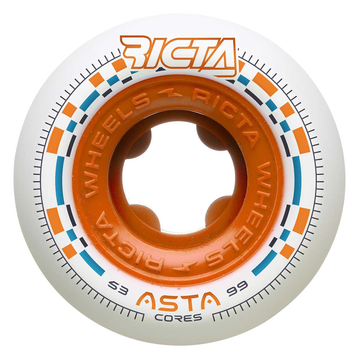 新品 RICTA CHROME CORES WHEEL 54mm 99A リクタ-