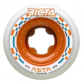 53mm 99a Ricta Tom Asta Cores Wheels - White