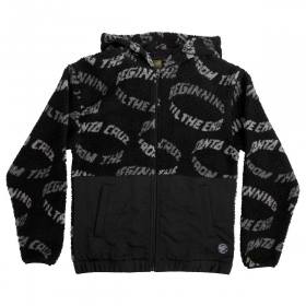 Santa Cruz Absolute Zip Front Jacket - Black