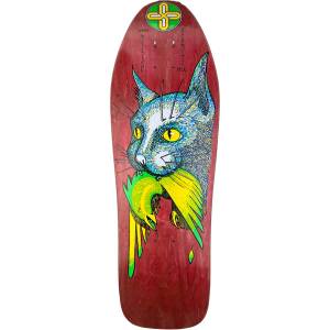 10x31.875 Schmitt Stix Chris Miller Bird In Mouth Re-Issue Deck - Red Stain