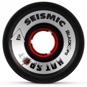 63mm 92a Seismic Hot Spot Black OPS Wheels - Black