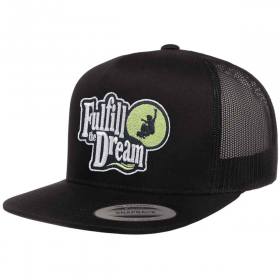 Shorty's Fulfill The Dream Mesh Trucker Hat - Black/Black