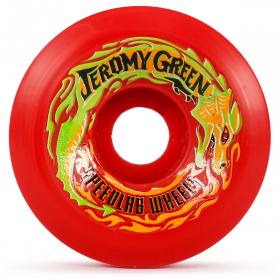 59mm 99a Speedlab Jeromy Green Pro Wheels - Red