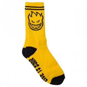 Spitfire Wheels Bighead Crew Socks - Gold/Black