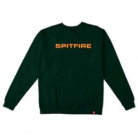 Spitfire Wheels Classic 87 Crewneck Sweatshirt - Green/Red/Gold