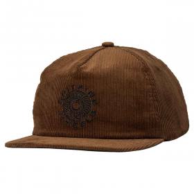 Spitfire Wheels Classic 87 Swirl Snapback Hat - Brown/Black