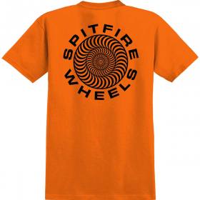 Spitfire Wheels Classic 87 Swirl T-Shirt - Orange/Black