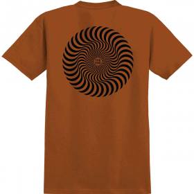 Spitfire Wheels Classic Swirl T-Shirt - Orange/Black