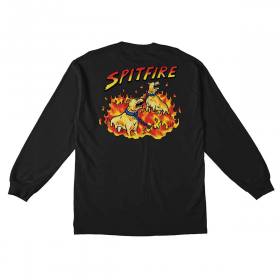 Spitfire Wheels Hell Hounds II Long Sleeve T-Shirt - Black/Multi