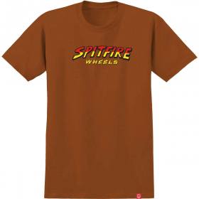 Spitfire Wheels Hell Hounds Script T-Shirt - Orange/Multi