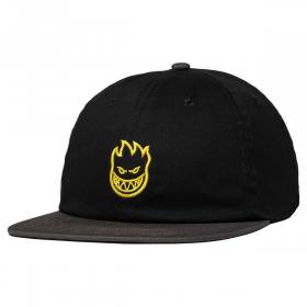 Spitfire Wheels Lil Bighead Strapback Hat - Black/Charcoal/Gold