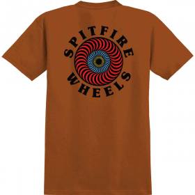 Spitfire Wheels OG Classic Fill T-Shirt - Orange/Multi