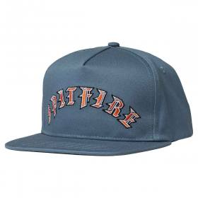 Spitfire Wheels Old E Arch Snapback Hat - Blue/Red