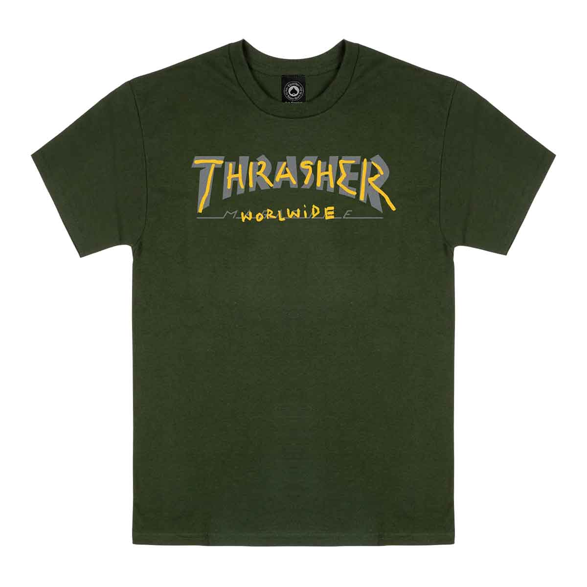 Thrasher Magazine Trademark T-Shirt - Forest Green