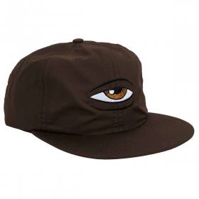 Toy Machine Sect Eye Unstructured Snapback Hat - Chocolate
