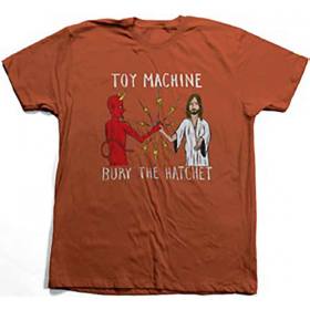 Toy Machine Bury The Hatchet T-Shirt - Ocher