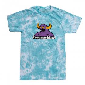 Toy Machine Tye Dye T-Shirt - Blue